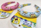 New Spongebob Squarepants Spa Headband 2 Piece Set Blue   Pink Nickelodeon Nwt