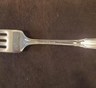 Wallace Sterling Silver Rose Point Pattern 5 Pieces Mcm No Monogram