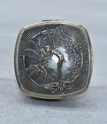 Antique Djer-kiss Cosmetic Compact Powder Case By Kerkoff France Ca  1925