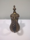 Rare Vintage Antique Brass Middle Eastern Handmade Dallah Coffee Tea Pot Arabic