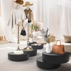 Round Mannequin Display Pedestal Stands Bridal Shop Cylinder Plinth Raiser Stand