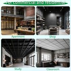 Art3d 12pcs Pvc 3d Ceiling Tiles   Wall Panels  24 x24  Per Piece