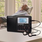 V111 Portable Radio fm am sw Digital Stereo Radio With Headphone For Senior Gift