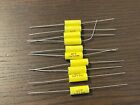 Qty 25 New  1 Uf 630v Yellow Film Capacitors Guitar Tube Amp Tone 104k 0 1 Uf