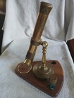 Vintage Kaleidoscope With Two Oil Filled Cell  On Woodenbase  corki Weeks