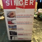 Singer White Electronic Control Easy Thread Stitch Width Sewing Machine 57817c