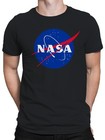 Officially Licensed Nasa Classic Logo Men s T-shirt