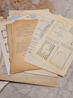 Junk Journal Book Pages  Over 100 Pieces  Ledger Paper  Antique Book Pages