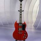Ships From Usa Rosewood Fingerboard Transparent Red Sg Custom Electric Guitar