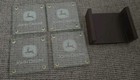 John Deere Glass Coasters 