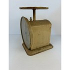 Chatillon Baby Scale Vintage 25 Lbs Cream Good Mechanical Dial Americana