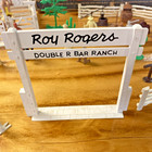 Vintage Louis Marx Roy Rogers Rodeo Ranch Playset Incomplete