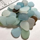 Genuine Sea Glass Surf-tumbled  Good Quality From Japan 32 Pieces 203