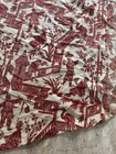Antique Chines Jacquard Textile 1800 Century Decor Hand Woven Fabulous 155 X 155