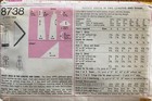 Vtg 70 s Simplicity 8738 Maxi Mini Knee Dress   Shawl Sewing Pattern Sz 10 B32 5