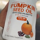 Pumpkin Seed Oil Saw Palmetto 3000 Mg - Bladder Health  Immune Support 1-3 Pc