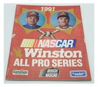 1991   1992 Nascar Winston All Pro Series Stock Car Auto Racing Yearbook Program