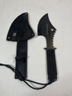 11 5  Survival Tomahawk Tactical Throwing Axe   Sheath Battle Hatchet Knife Hawk