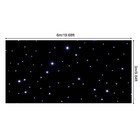 Led Stage Backdrop Star Light Curtain Wedding Party Stage Light Background 3m 6m