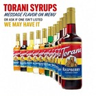 Torani Syrup 750ml All Your Favorites 106 Flavors Pick Any   Pump