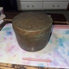  rare  Vtg Early Copper Lidded Pot Hand Hammered  read  American Frontier Era
