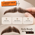 Human Hair Fake Mustache And Beard Halloween Costumes For Men