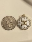 Chanel Zipper Pull Button Stamped Charm