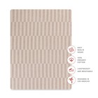 100  Organic Cotton All-stages   Midi Crib Sheet  Gots-certified  Fitted 360      