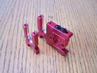 Arrma Kraton 6s Blx Exb Red Aluminum Sliding Motor Mount   Center Diff Holder