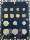 1925-38  Lithuania Complete Coinage Set In Capital Plastic Lot b2134 Silver 