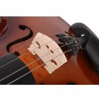 New 4 4 Natural Acoustic Violin Set   Case  Bow   Rosin For  Christmas Day Gift