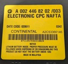 Freightliner Cascadia Electronics Cpc Nafta A0024468202 003