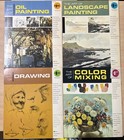 Lot 4 Grumbacher Library Book Art Of Color Mixing Drawing Oil Landscape Painting