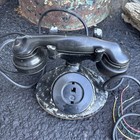 1928 Western Electric Model 202 Oval Base Non-dial Desk Telephone W e1