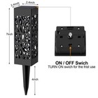 Led Solar Lights 6-pack  Outdoor Pathway Yard Garden Waterproof  Landscape Lamp