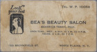 1950s african American Beauty Salon Advertising miniature Bible white Plains  Ny