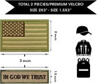 American Flag Patch  10 Bundle-set  Tactical Morale Military Patches Of Usa Us