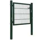 Vidaxl 2d Fence Gate  single  Green 41 7  X 51 2 