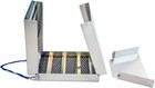 New 50  Aluminum Folding Sluice Box Gold Mining Panning Prospecting Equipment