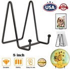 8 Inch Metal Frame Holder Display Stands For Picture Plate Book Photo Easel Usa