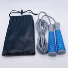Powerfeng Jump Rope Speed Skipping Women   s Jump Rope Fitness Workout Gray   Blue