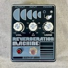 Death By Audio Reverberation Machine 2022 Black Reverb Guitar Effect Pedal