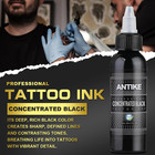 Black Tattoo Ink 2oz Pro Tattoo Ink Concentrated Black 60ml Usa Standard Pigment