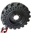 10x16 5 Solid Tires Flat Proof Set Of 4 With Rim For Bobcat Maximizer Gt