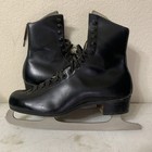 Riedell Figure Skates Mk Sheffield Steel Blades Women   s 7 5 Dvintage Usa Vintage