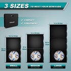 K Knodel Car Trunk Organizer  Foldable Organizer For Car  Small Black