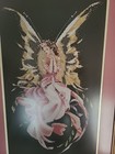 Heirloom Quality Framed Titania Mirabelia Counted Cross Stitch Fairy Rare Beauty