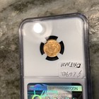 1883 Type 3  1 Gold Coin Ms 64 Cac