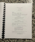 House Of 1000 Corpses Reprint Signed Horror Movie Script Full Screenplay Script