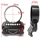 Side Speedometer Relocation Instrument Bracket For Harley Sportster Xl883 1200